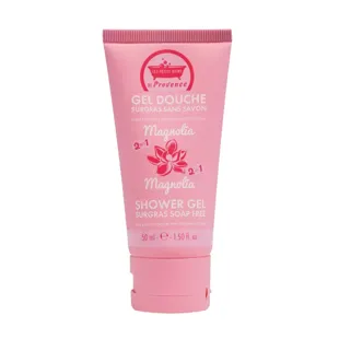 Les Petits Bains de Provence Gel Doccia Ultra-Ricco senza Sapone 2 in 1 Magnolia 50ml