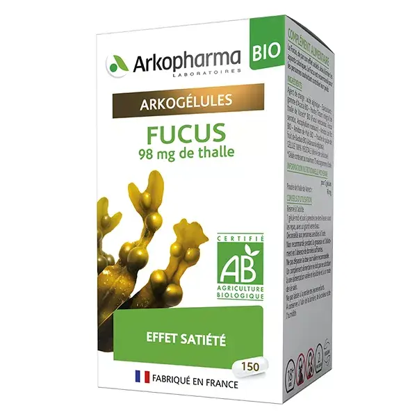 Arkopharma Arkogélules Fucus Bio 150 cápsulas