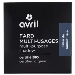 Avril Yeux Fard Multi-Usages Bleu de Minuit Irisé Bio 2,5g