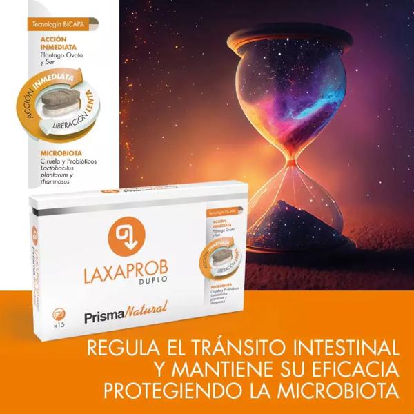 Prism Natural Laxaprob Bilayer 15 Tablets