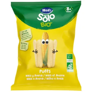 Snack Hero Solo Bio de Milho e Aveia Biológico +8m 25 gr