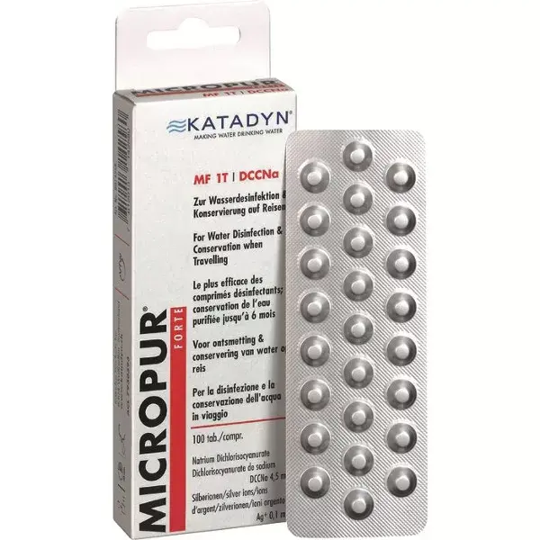 Katadyn Micropur Forte DCCNa MF 50 tablets