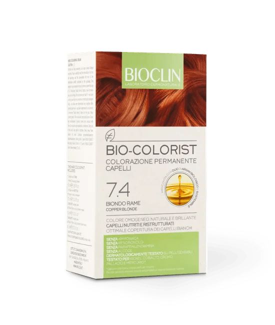 Bioclin Bio-Colorist 7.4 Biondo Rame Tintura Naturale Capelli