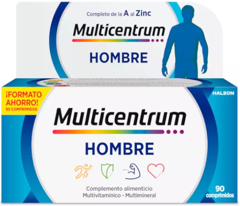 Multicentrum Hombre Multivitamínico Multimineral 90 Comprimidos