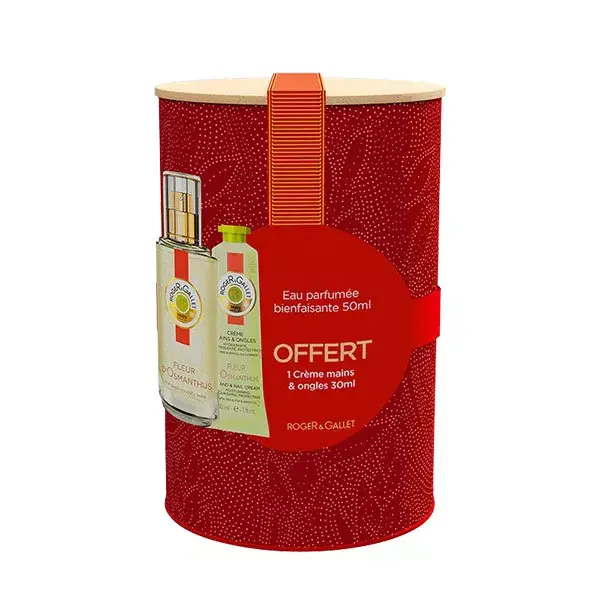 Roger & Gallet regalo caja Navidad flor de Osmanthus 50ml + Crema de manos & uñas 30ml ofrecida
