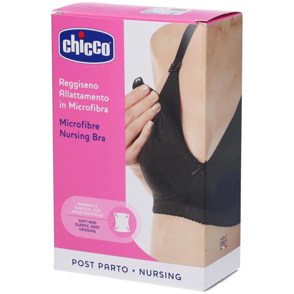 Chicco Mammy Reggiseno Allattamento in Microfibra Nero Taglia 3D