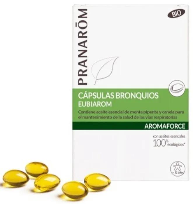 Eubiarom Bio Capsules Bronchi Pranarom 30 Capsules