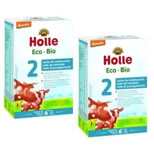 Holle Eco-Bio Follow-On Milk 2+6m 2x600g