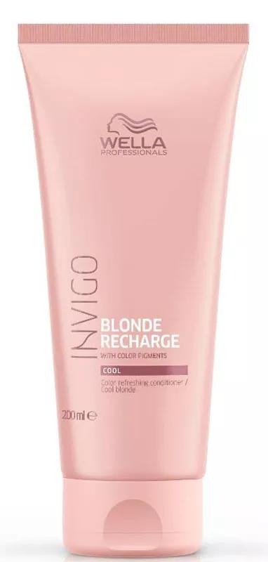 Wella Invigo Blonde Recharge Cool Blond Condicionador 200 ml
