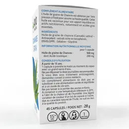 Arkopharma Arkogélules Cannabis Sativa 45 capsules