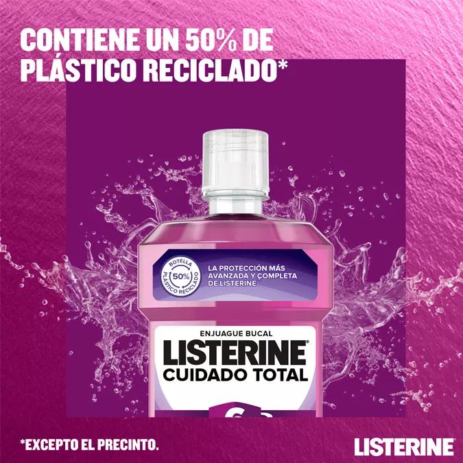 Listerine Colutorio Cuidado Total 500 ml + 250 ml Gratis