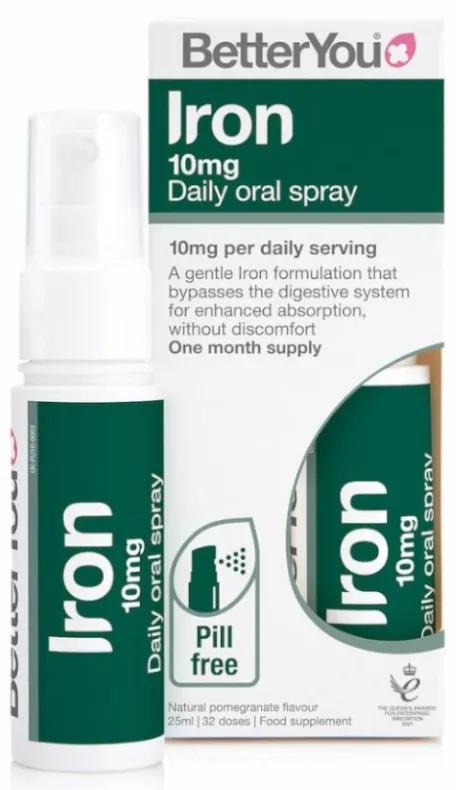 Better You Iron 10 Iron Oral Spray 25 ml