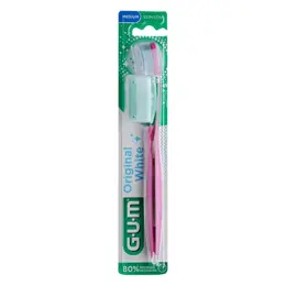 Gum Brosse à Dents Original White Compacte Medium