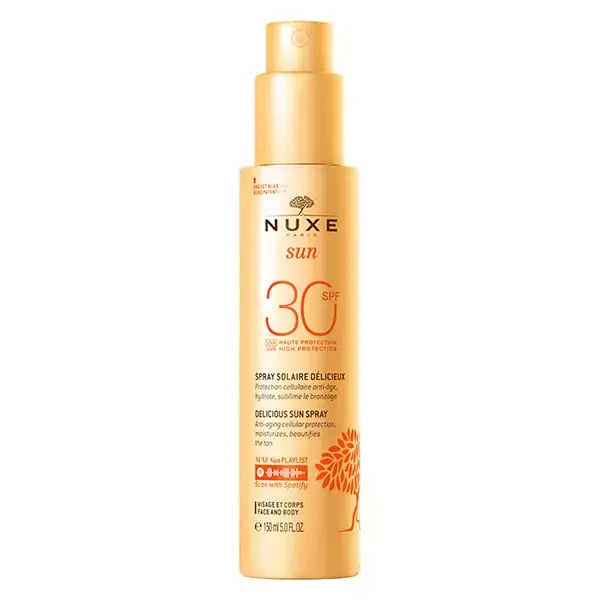 Nuxe Sun Spray Fondant Haute Protection SPF30 150ml