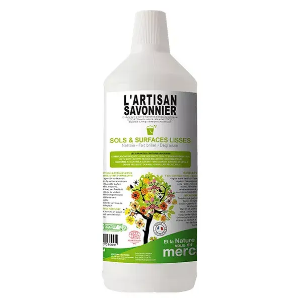 L'Artisan Savonnier Entretien Floors and Smooth Surfaces 1L