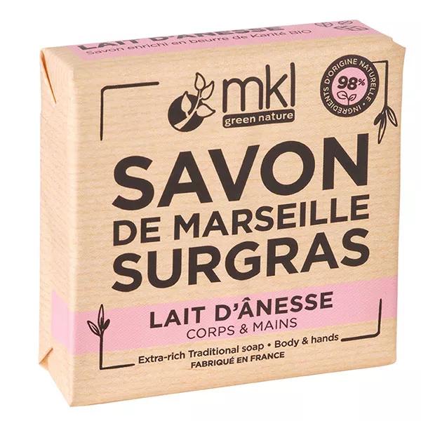 Leche de burra 100g jabón de MKL verde naturaleza