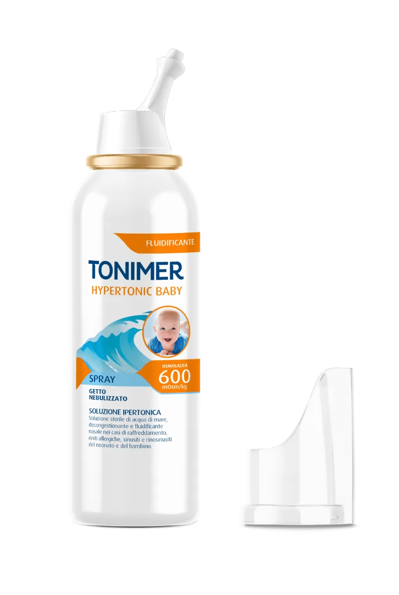 Tonimer Baby Spray Soluzione Ipertonica Nasale Neonati Bambini 100 ml