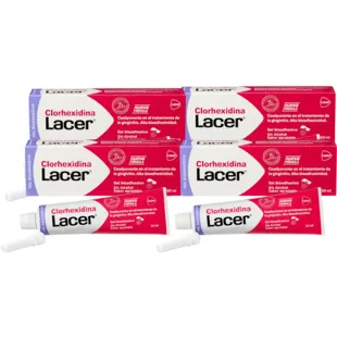 Lacer Chlorhexidine Bioadhesive Gel 4x50 ml