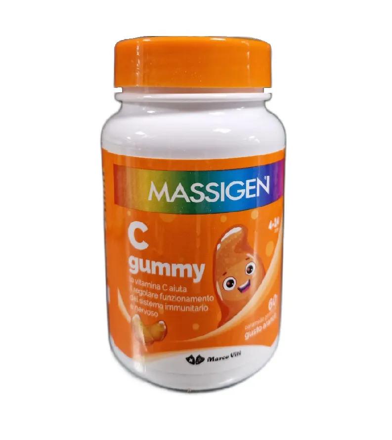 Massigen C Gummy Integratore di Vitamina C Per Bambini 60 Caramelle