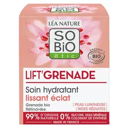 So'Bio Étic Lift'Grenade Soin Hydratant Lissant Éclat Bio 50ml