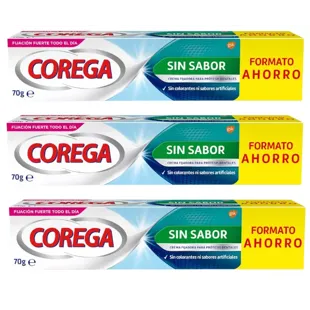 Corega sin Sabor 3x70 gr