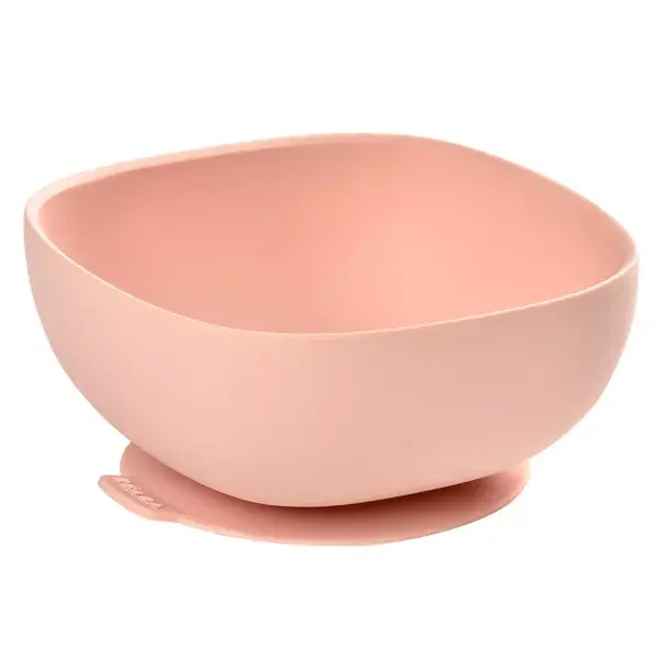 Beaba Silicine Bowl Suction Cup Pink 1 unit