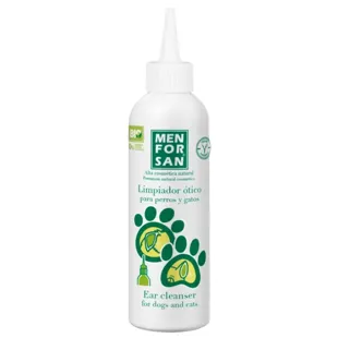 Menforsan Limpador de Ouvidos para Cães e Gatos 125 ml