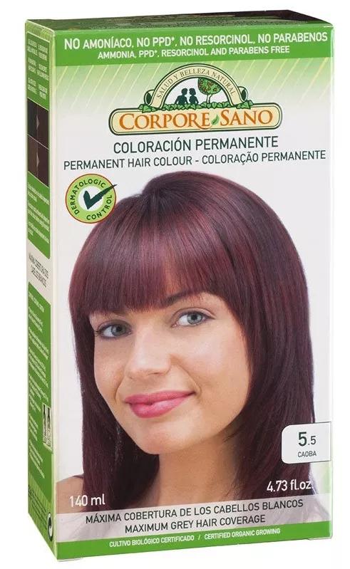 Corpore Sano Permanentfarbstoff Nr. 55 Mahagoni 140 ml