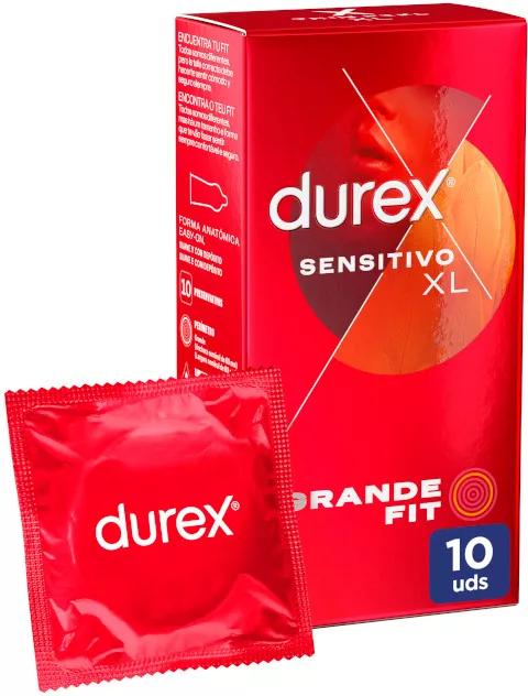 Durex Preservativo Sensitivo XL 10 uds