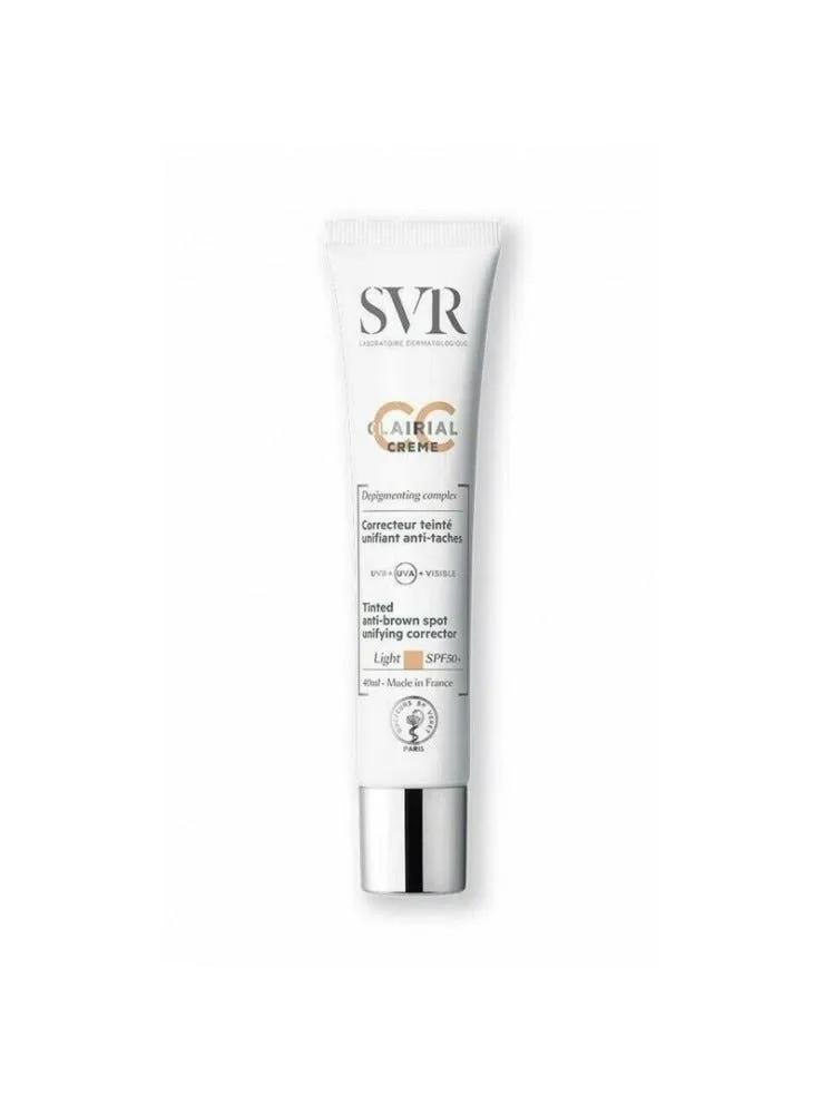 SVR Clairial CC Cream SPF50+ Light Correttore Colorato Viso 40 ml