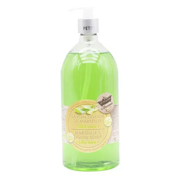 Les Petits Bain de Provence Aloe Vera Superfatted Shower Gel 1L 