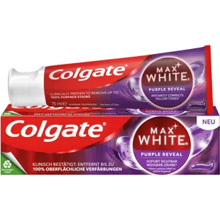 Colgate Max White Dentifrice Blanchissant Violet Reveal 75 ml