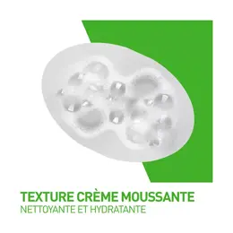 Cerave Crème Moussante Nettoyante Hydratante Visage pour Peaux Normales à Sèches 473ml