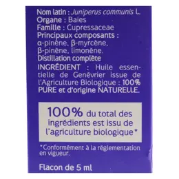 Naturactive Huile Essentielle Bio Genévrier 5ml