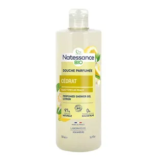 Gel doccia profumato al cedro biologico Natessance 500 ml