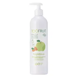 Toofruit Enfant Cheveux Kapidoux Shampoing Dermo Apaisant Pomme Amande Bio 400ml