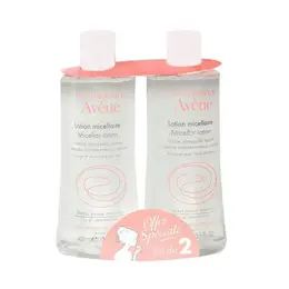 Avène Lotion Micellaire Nettoyante Lot de 2 x 400ml