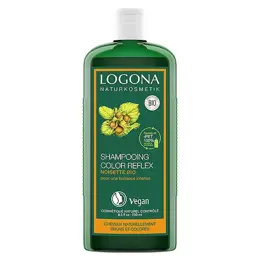 Logona Soins Capillaires Shampoing Color Reflex à la Noisette Bio 250ml