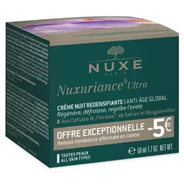 Nuxe Nuxuriance Ultra Crème Nuit Redensifiante Toutes Peaux 50ml BRI 5€