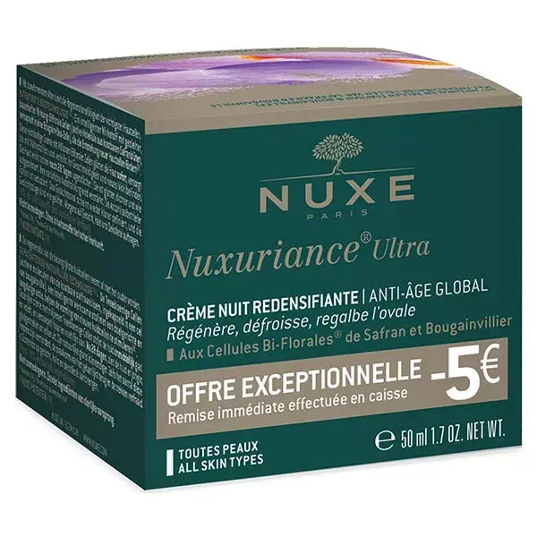 Nuxe Nuxuriance Ultra Redensifying Night Cream for All Skin Types 50ml BRI 5€