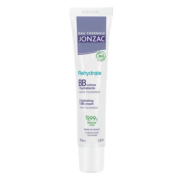 Eau Thermale Jonzac Réhydrate BB Crème Hydratante Teinte Medium Bio 40ml