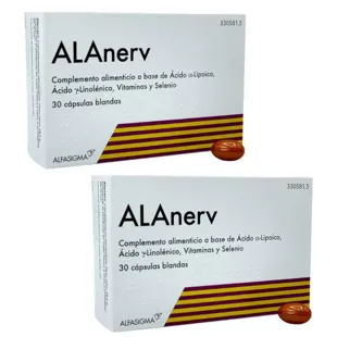 Alfasigma ALANerv 2 x 30 Capsules