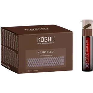 Kobho Neuro Sleep 28 Fläschchen + 28 Kapseln