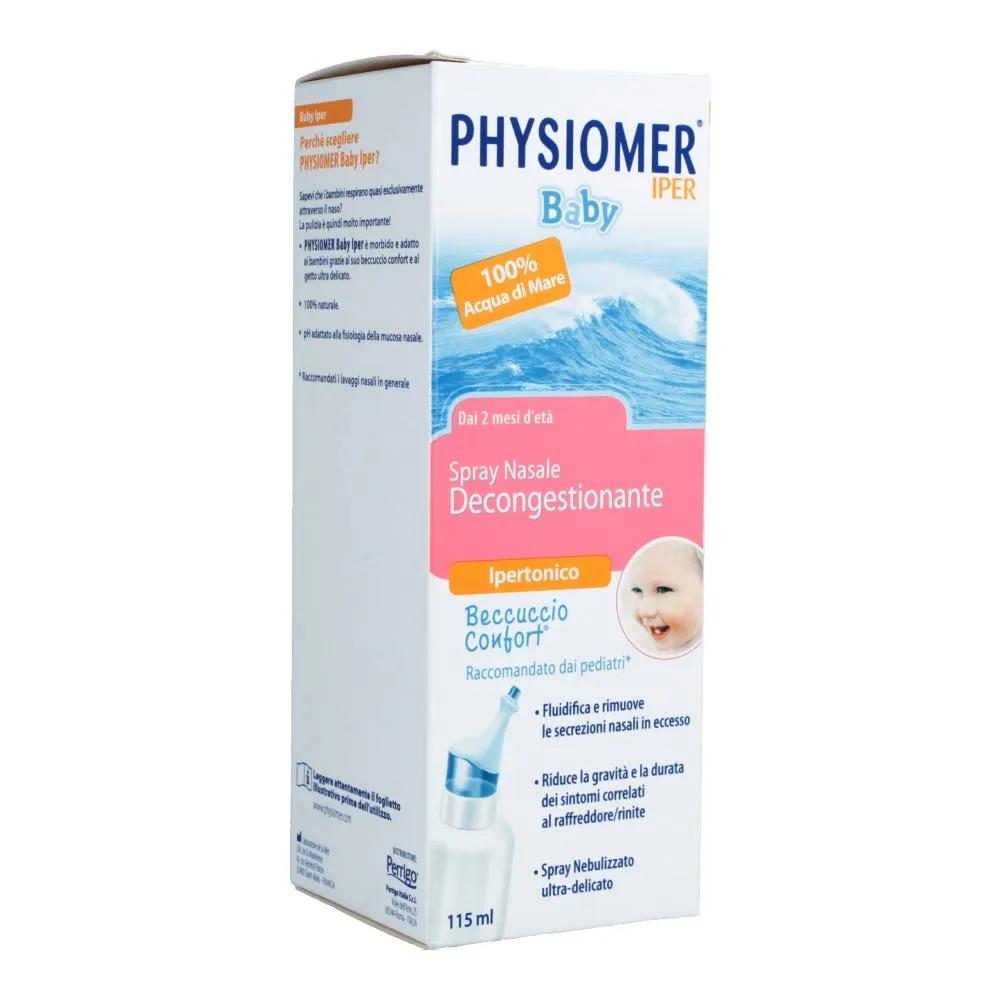 Physiomer Iper Baby Spray Ipertonico Decongestionante Nasale 115 ml