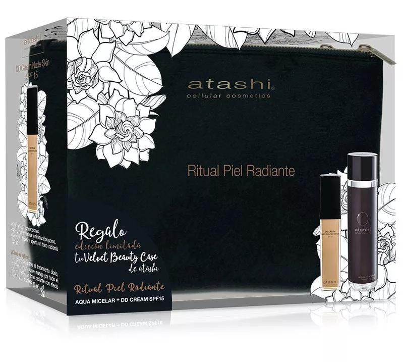 Atashi Cellular Chest DD Creme Mittelton 50 ml + Mizellenwasser 250 ml