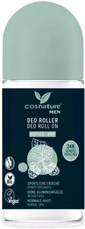 Cosnature Hops Deodorante Roll-On 24H per uomo 50 ml