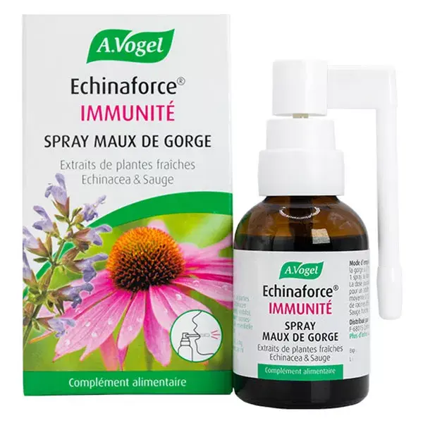 A.Vogel Echinaforce Immunité Spray Maux de Gorge 30ml
