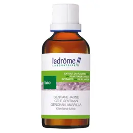 Ladrôme Extrait de Plante Fraîche Gentiane Jaune Bio 50ml