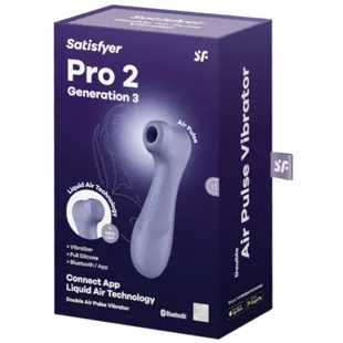 Satisfyer Pro 2 Generation 3 Connect App Lilac
