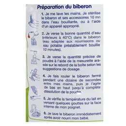 Physiolac Bio Lait 2ème âge Formule Epaissie 800g